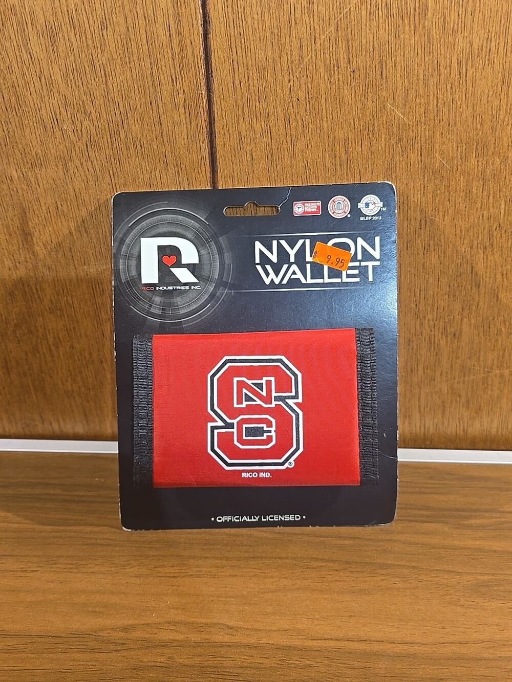 NC State Wolfpack NCAA Licensed Nylon Trifold Wallet Rico Industries